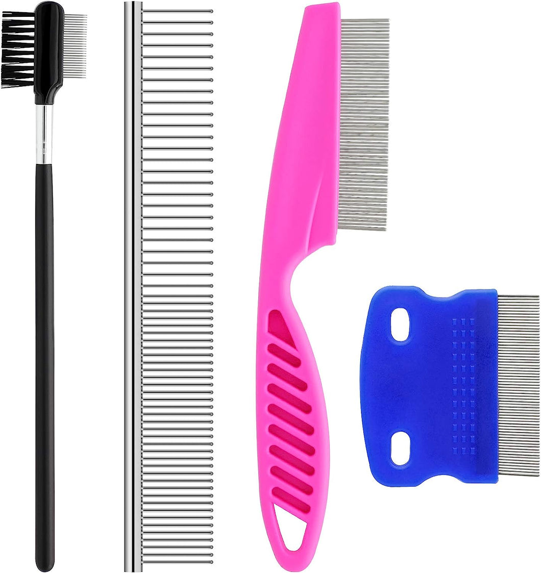 Pets Grooming Comb Kit for Small Dogs Puppies