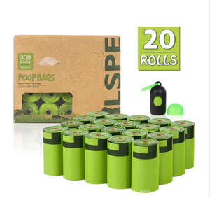 Eco-friendly Custom High-quality logo printed biodegradable waste bags
