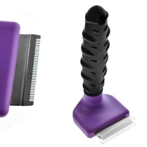 Pet  Fur Shedding & Dematting Comb Brush